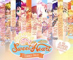 confidentially-cute:  My Little Sweetheart 3: Summer Break is the 3rd edition of the My Little Sweetheart art books (released in 2012 &amp; 2013). This art book features all your favorite girls enjoying fun in the sun for their summer break! There are