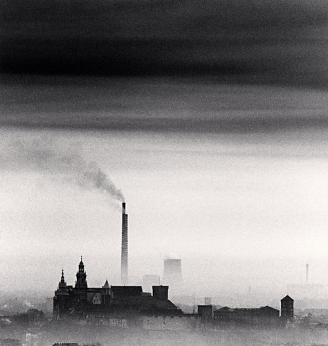 Wawel Castle and Chimneys, Cracow, Poland, 1992Michael Kenna