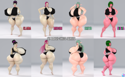 St Babes-Thicc Series 2Here Is The 2Nd Group Of St Babes For The St Babes-Thicc Collection.
