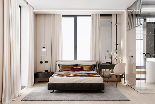 saokimdecor: Thiết kế nội thất phòng ngủ chung cư tinh tế, sang trọng mang đến không gi
