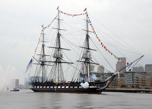 amenviormentalspooky:The USS Constitution and USS Niagara, two of the last surviving ships of the Wa