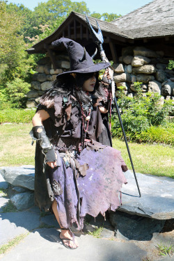 commanderholly:  sciuruscustoms: Strix from D&amp;D’s “Dice Camera Action”   Made this costume for Hascon. Second go at a Strix costume. Much thanks to CommanderHolly and the Wafflecrew community for all the “Swamp Witch Strix” visual references.