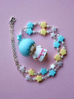 milklm:  Little Twin Stars Necklace - .00