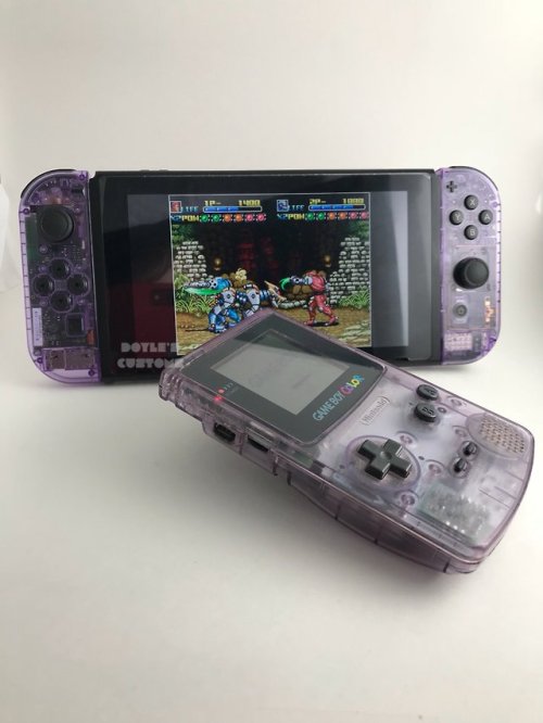 retrogamingblog:  Custom Transparent Nintendo Switch Consoles made by DoylesCustoms