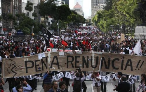 micdotcom:  Powerful photos capture the student protests in Mexico barely anyone is talking about   While the world has focused its attention on the pro-democracy protests in Hong Kong, there’s another student movement gaining steam on the other side