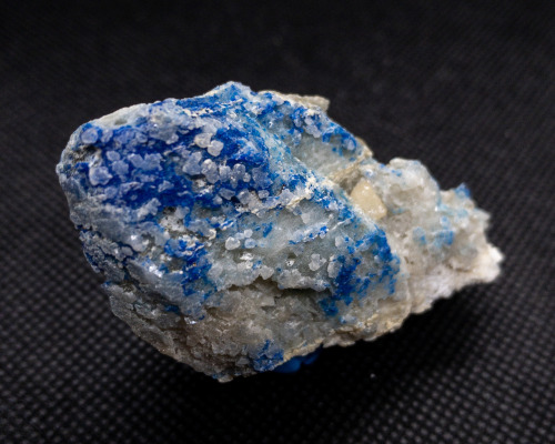 Afghanite partially replaced by Lapis Lazuli displaying fluorescenceLocality: Ladjuar Madan, Ko