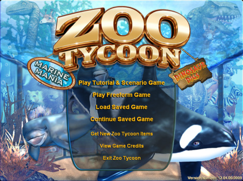 never-obsolete:Zoo Tycoon: Marine Mania