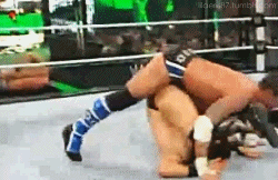 rwfan11:  CM Punk- sexy cover  Punk teasing The Miz by rubbing his bulge against