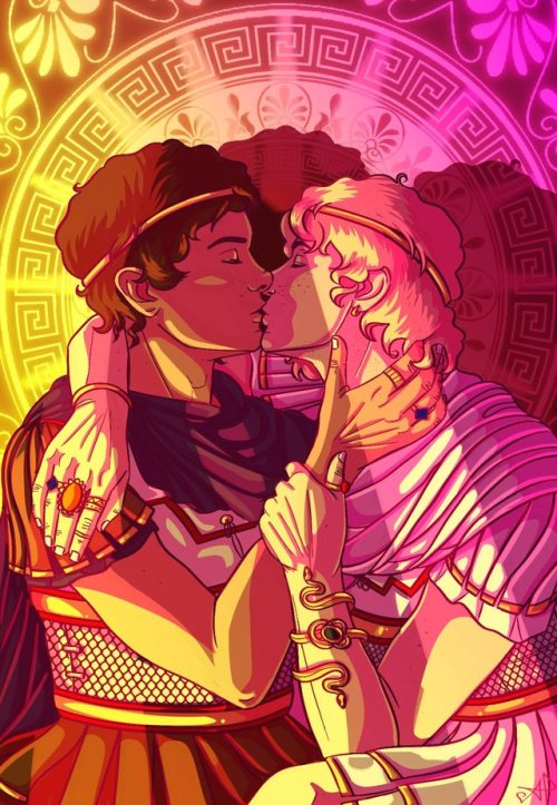 alexandriad:Alexander &amp; Hephaistiona (late) birthday gift for @fellowshipofthegay