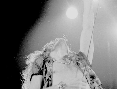 Robert Plant at The Forum in Inglewood, California. June 3, 1973.