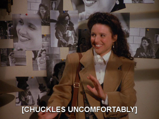 fumbledeegrumble:  empress-of-snark:  Why does julia louis-dreyfus give off the exact same energy in these two memes from two separate shows 15 years apart   oh god i thought that was tina fey for the longest time 