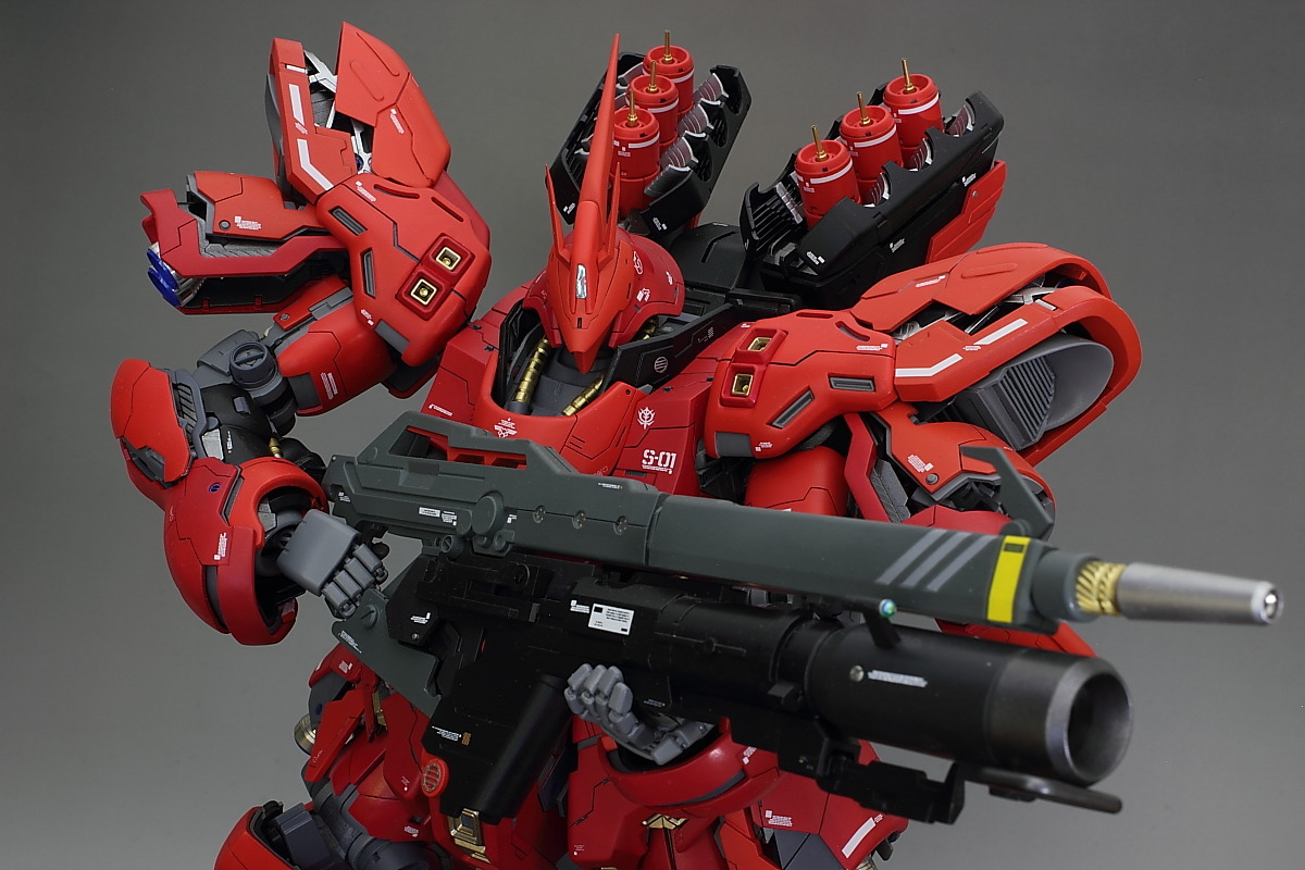 gunjap:  INVENTIVE Model Factory’s MG Sazabi Ver.Ka Improved: Full PHOTO REVIEW.