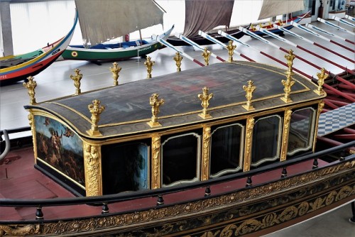 barbucomedie:The Royal Barge of King João VI of Portugal from Lisbon dated to 1778 on display at the