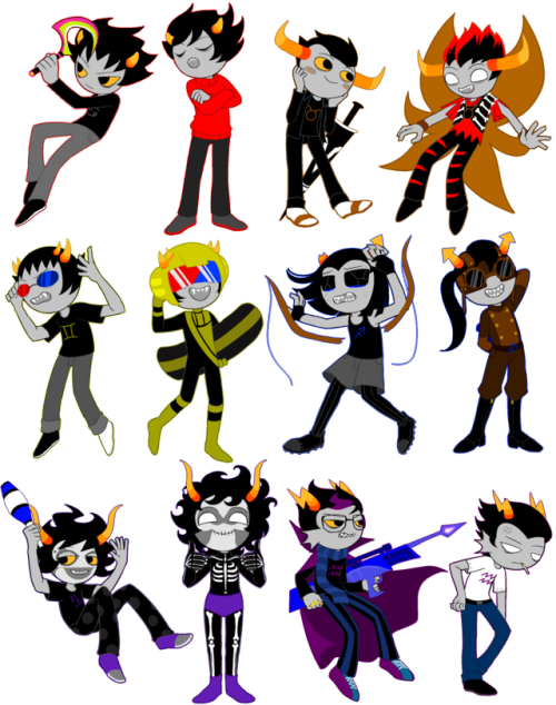 mizu-serket:TROLLBOYS and TROLLGIRLSmy favorite troll vriska,eridan,aradia,feferidancestor damara,ka