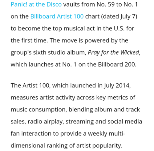 Source: www.billboard.com/articles/columns/chart-beat/8464081/panic-at-the-disco-no-1-artist