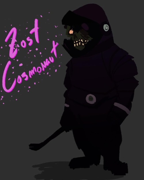 Wanted to make a cheezy horror movie villain myself :0 Lost Cosmonaut was one of several astronauts 