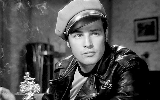 babeimgonnaleaveu:  “I don’t like cops!”   The Wild One (1953) dir. Laslo