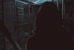 thewalkinggifs:  "I didn't want you in here." "I know, I had to." The Walking Dead - Internment  