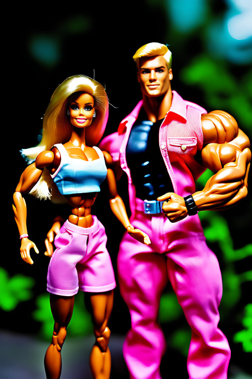 Barbie Loves Muscular Ken