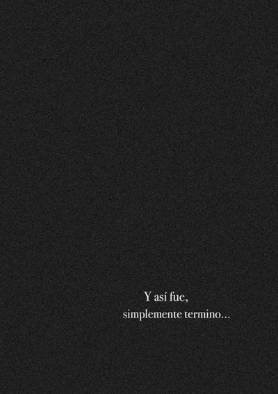    Y así fue como te fuiste y no volviste … 
