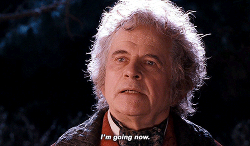 jakegyllenhaals:Ian Holm (September 12 1931 - June 19 2020) as Bilbo Baggins in The Lord of the Ring
