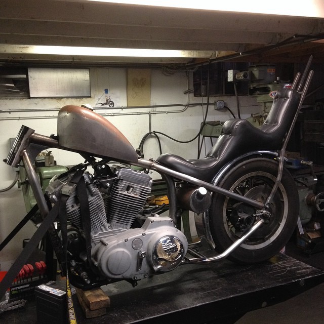 evo sportster chopper
