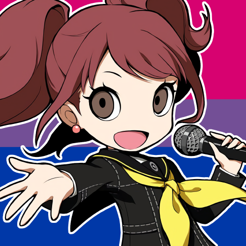 Pursuing My True Self! - Persona Q2 Rise Pride Icon Set[ P4 Protag | Yosuke | Chie | Yukiko | Kanji 