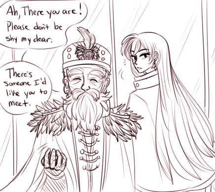 a small look at Vivi and Astra&rsquo;s first meeting thing