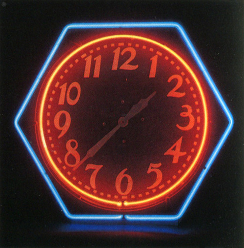 thegroovyarchives: 1930′s Neon ClocksFrom porn pictures