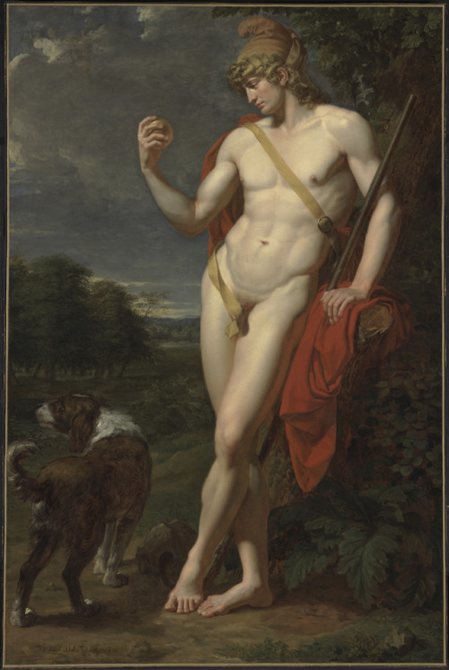 www-paganmensocialgo-com: Jean-Baptiste Frederic Desmarais, (French 1756-1813), The Shepherd Paris, 
