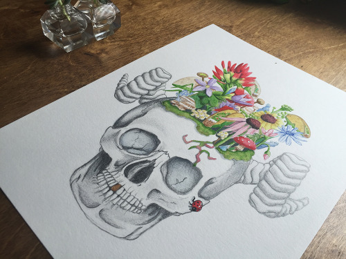 Skull Garden - Mickee Mariee