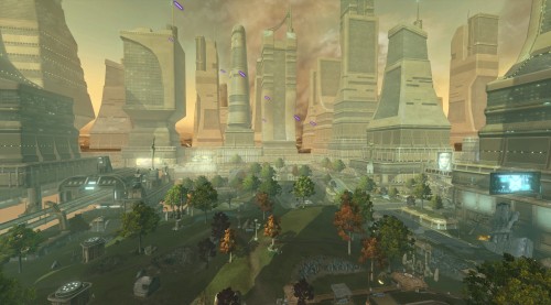 bioware-chronicles: Corellia, the Ravaged Metropolis Long distance screenies continued … 