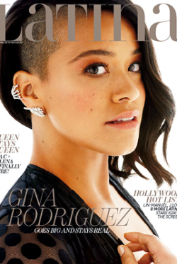 Gael-Garcia:  Gina Rodriguez Photographed By Jeff Lipsky For Latina Magazine (October