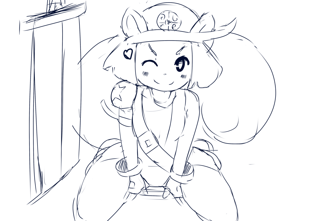 some old doodles of little squirrel with a big sword.don’t worry she’s 18 , so