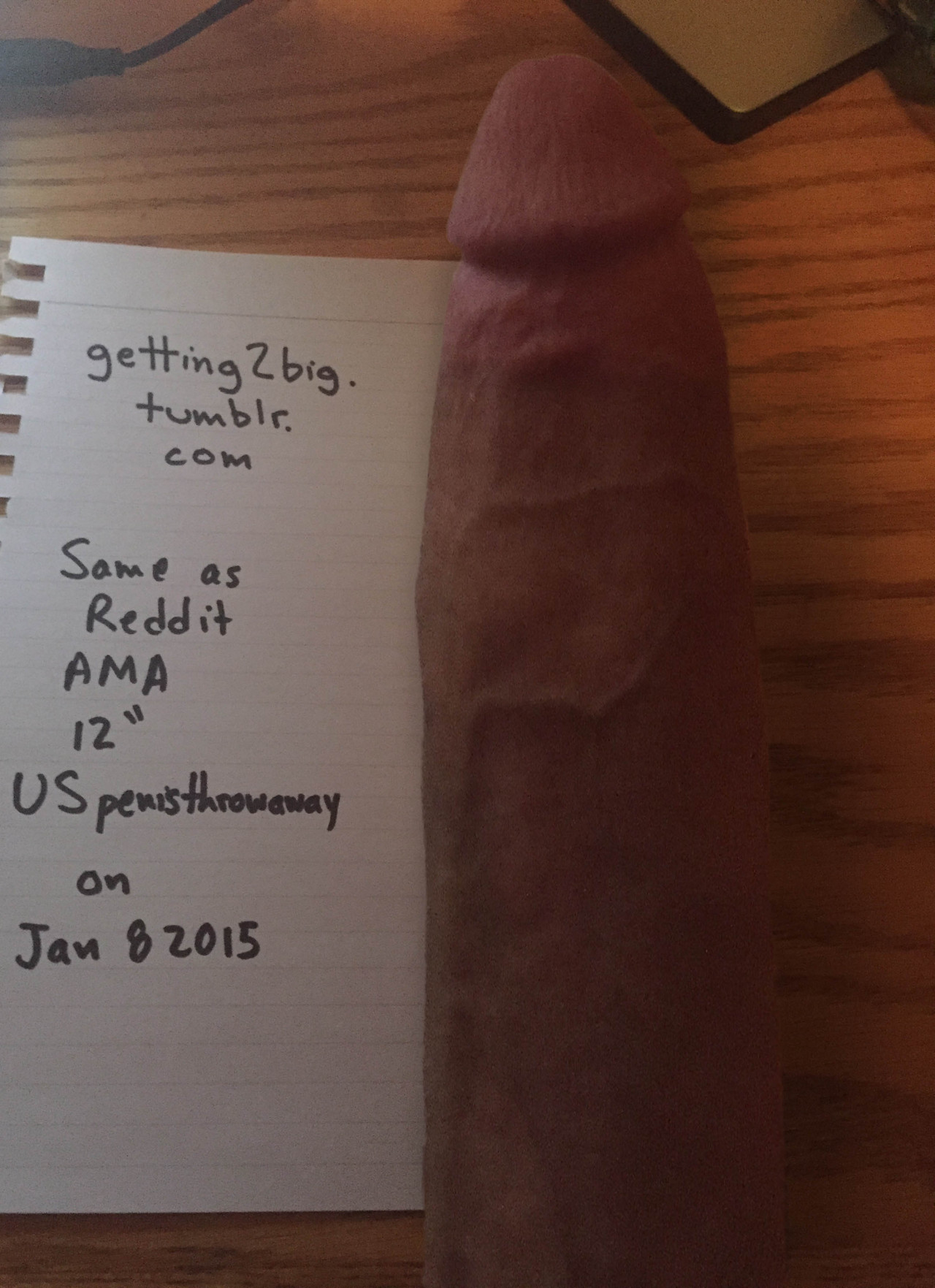 biggestisbest:  What do you think of me?Wow!