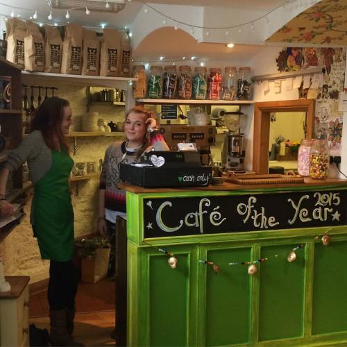 Just popped in to Charlie Friday&rsquo;s (North Devon&rsquo;s Cafe of the Year) to have a ch