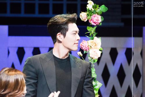 151009 Kim Woo Bin at Park Kyung Lim Talk concertcr: _200_percent_