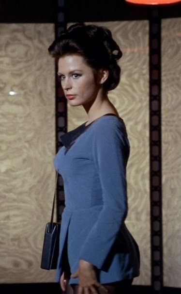 The same Trekkie friend said Marina looks like this chick. Now this I can see, mostly. Marina does w