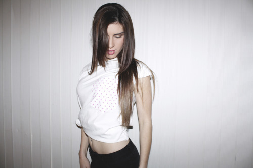 filthyfriendszine:  Cordelia in PUREFILTH’s Polkadot Pocket Teephoto by quinn cornchip for Filthy Friends  