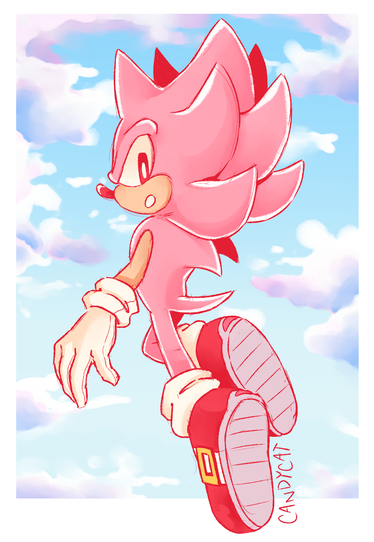 Buh — but what if…. super sonic.. but pink,..,.