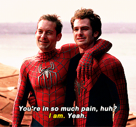 Tobey Maguire & Andrew Garfield As Peter 2 & Peter 3 — Spider-Man: No Way Home | 2021 Dir. Jon Watts