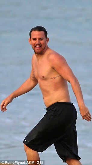 famousdudes:  Channing Tatum looks hot during a family vacation in Hawaii.