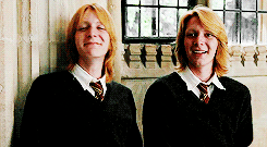 stormbun:The thing about growing up with Fred and George, is that you sort of start thinking anythin