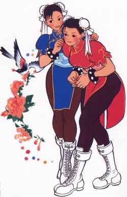 caterpie:  Street Fighter artwork from Capcom Design Works artbook (2001)  