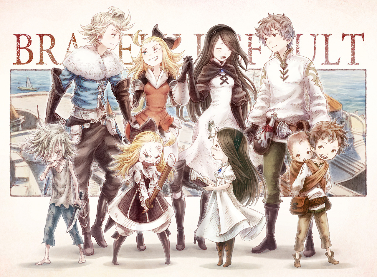 Bravely News 📰🧚‍♀️🐉🍎 on X: New artwork of Agnès, Tiz, Ringabel and  Edea in Bravely Default: Brilliant Lights!  / X