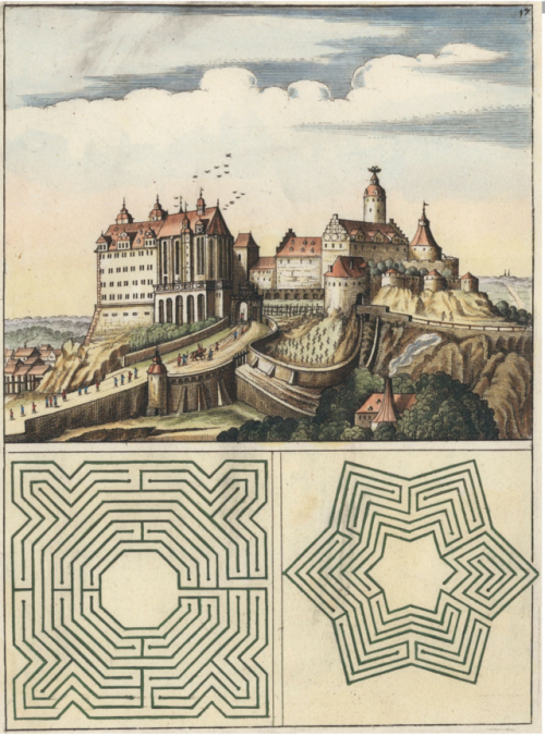 Georg Andreas BoecklerGarden designs from Architectura Curiosa Nova, 1664via: Ursus Books, Ltd.