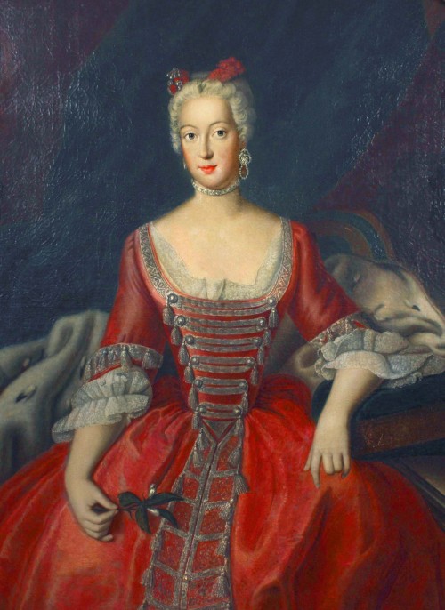 Wilhelmine of Prussia, Margravine of Brandenburg-Bayreuth (1711–1763)  by Antoine Pesne