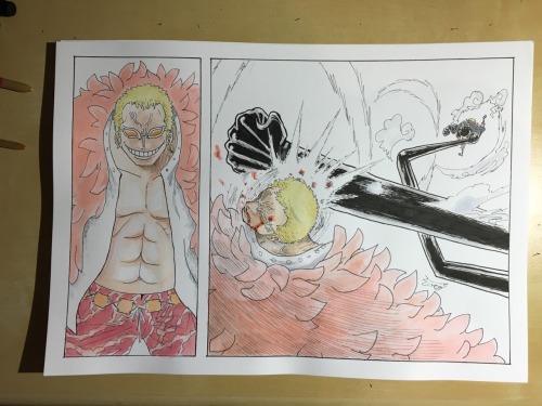 monkiiart:I want to share some of my One Piece drawings that I made these days. Really liked all t