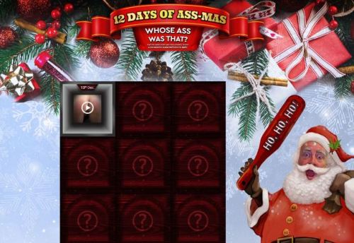Starting Dec 13th:&gt; &gt; &gt; &gt; &gt; 12 DAYS OF ASS-MASS  &lt; &a