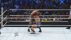 Love watching two hunks like John &amp; Ryback wrestle! Huge turn on!